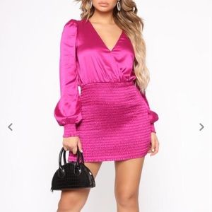 Hot Pink Worn Once Dress